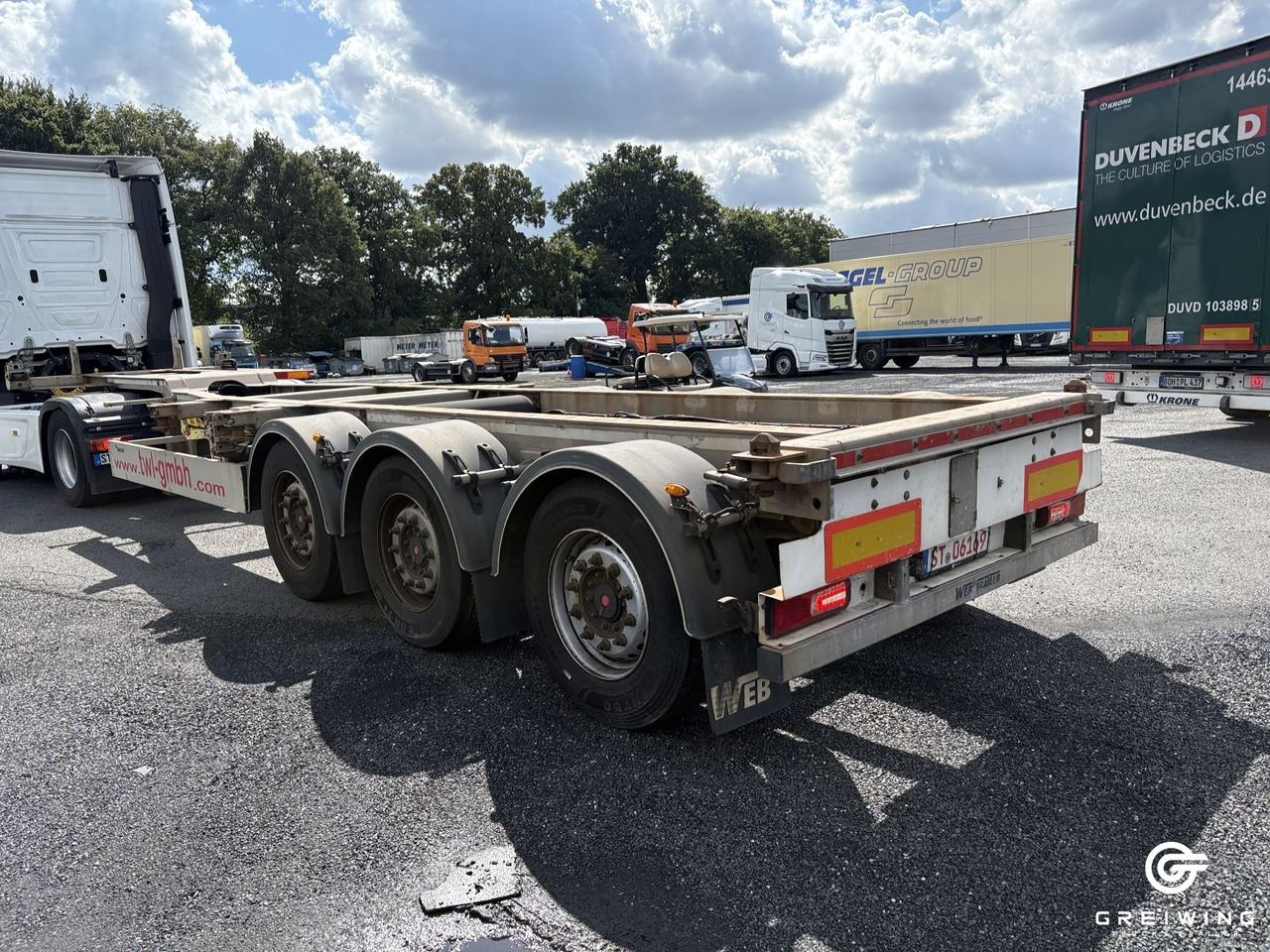 Web-Trailer LPRS 24 20/30/40/45 - Semirimorchio portacontainer/ Caisse interchangeable: foto 4 Web-Trailer LPRS 24 20/30/40/45 - Semirimorchio portacontainer/ Caisse interchangeable: foto 4