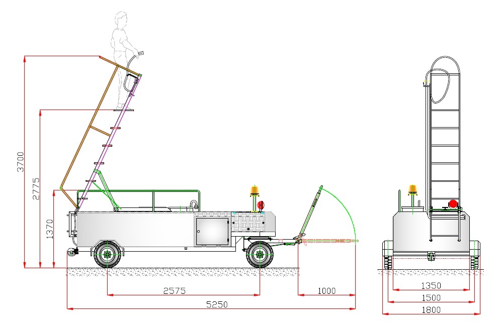 Water Trailer DENGE TW-1200 - Attrezzature aeroportuali: foto 3 Water Trailer DENGE TW-1200 - Attrezzature aeroportuali: foto 3