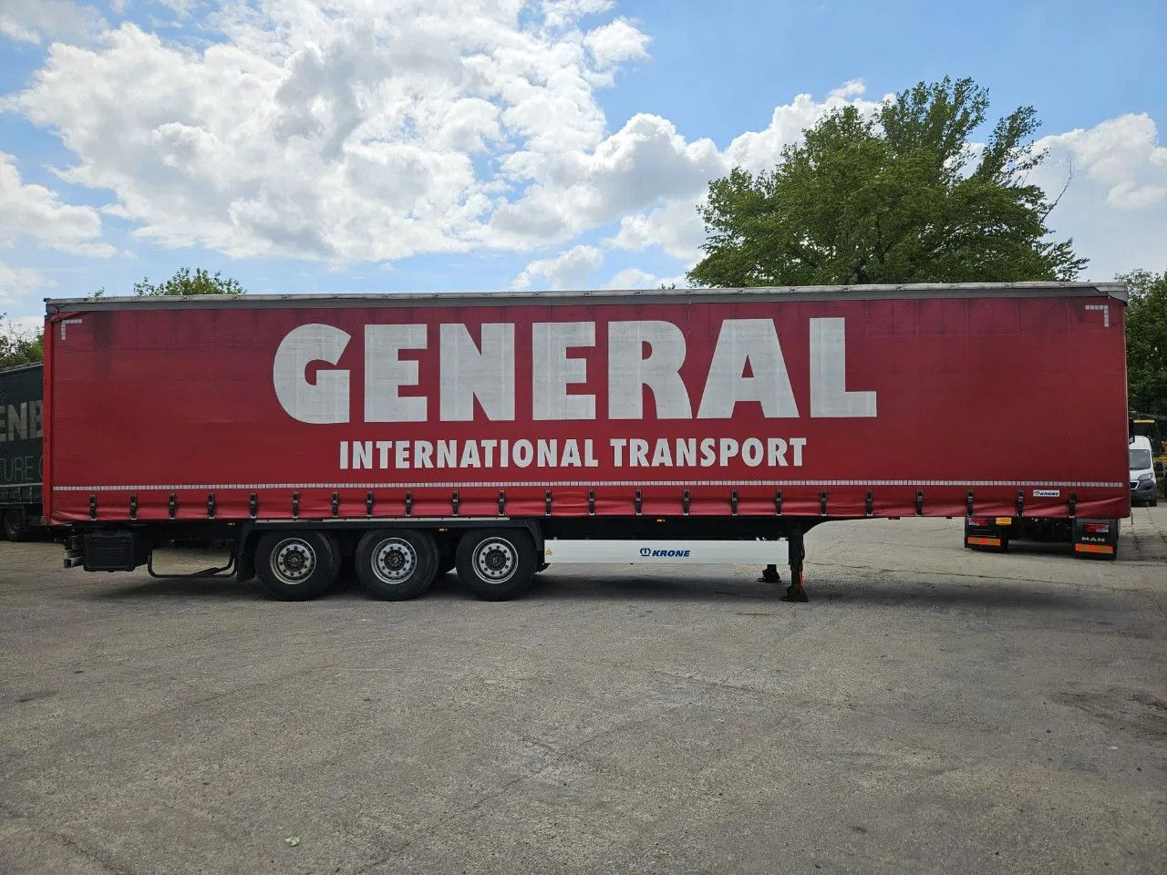 Krone SD XL Code, Lifting Axle A - Semirimorchio centinato: foto 4 Krone SD XL Code, Lifting Axle A - Semirimorchio centinato: foto 4