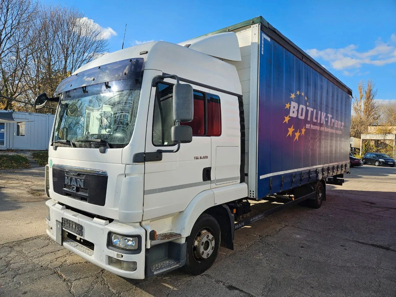 MAN TGL 8.220 Euro5 8,5 t - Camion centinato: foto 1 MAN TGL 8.220 Euro5 8,5 t - Camion centinato: foto 1