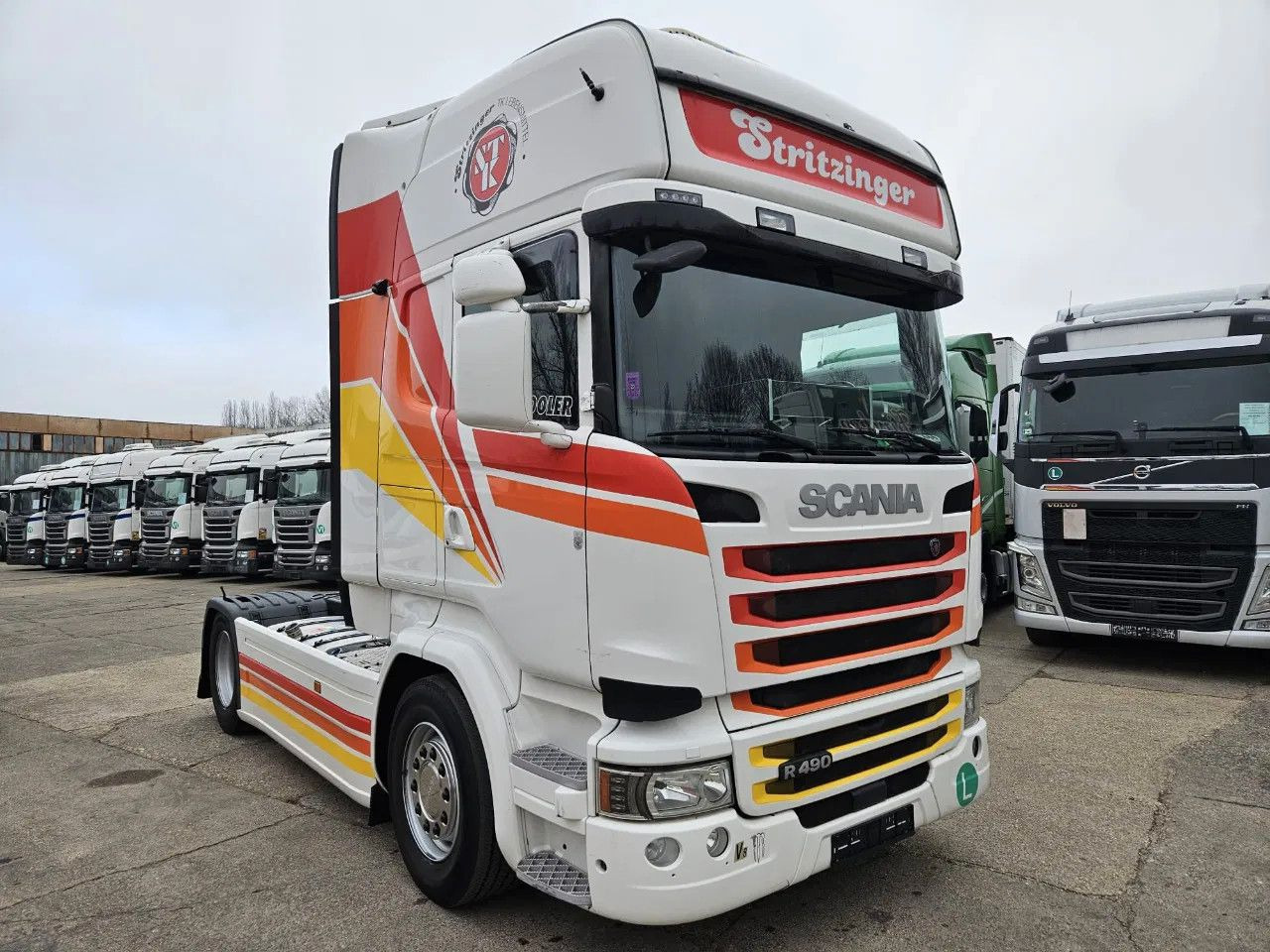 Scania R490 TopLine, Full Spoiler, New G2V2 Tachograph - Trattore stradale: foto 2 Scania R490 TopLine, Full Spoiler, New G2V2 Tachograph - Trattore stradale: foto 2