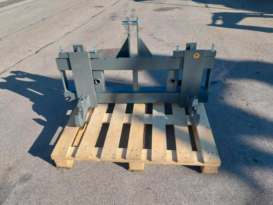 Adapter Kramer Hoflader Radlader auf 3 Punkt Kat II Palettengabel - Forche per Pala gommata: foto 1 Adapter Kramer Hoflader Radlader auf 3 Punkt Kat II Palettengabel - Forche per Pala gommata: foto 1