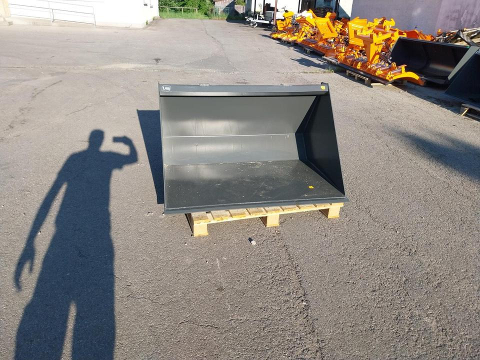 Schaufel 1,4m Weidemann Volumen Hoflader Radlader Lader - Benna per pala: foto 2 Schaufel 1,4m Weidemann Volumen Hoflader Radlader Lader - Benna per pala: foto 2