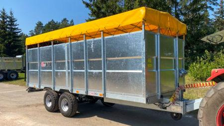 Viehanhänger Tandem Viehwagen Viehtransporter Anhänger - Rimorchio trasporto bestiame: foto 2 Viehanhänger Tandem Viehwagen Viehtransporter Anhänger - Rimorchio trasporto bestiame: foto 2