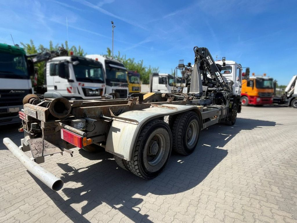 MAN F2000 27.342 6x4 Abrollkipper mit Kran - Autocarro scarrabile, Camion con gru: foto 4 MAN F2000 27.342 6x4 Abrollkipper mit Kran - Autocarro scarrabile, Camion con gru: foto 4