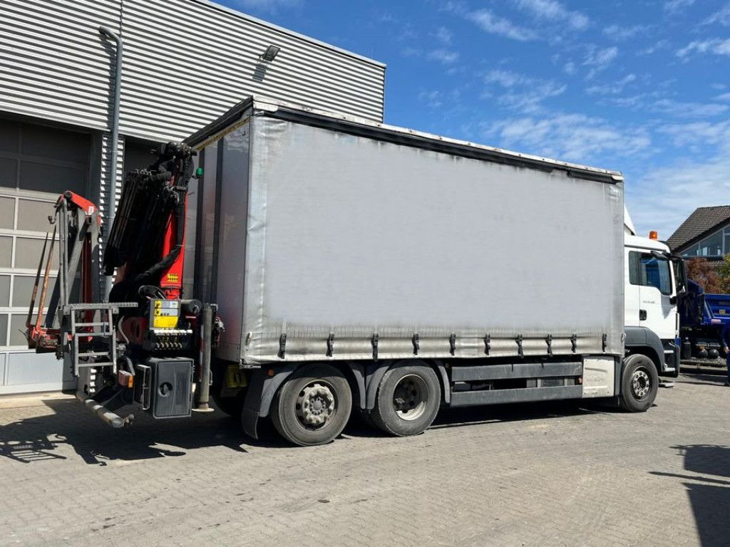 MAN TG-S 26.400 6x2-2 BL Pritsche Heckkran 5xhydr.Au - Camion con gru: foto 4 MAN TG-S 26.400 6x2-2 BL Pritsche Heckkran 5xhydr.Au - Camion con gru: foto 4