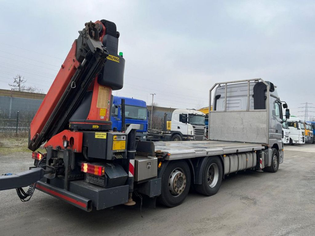 Mercedes-Benz Actros 2541 Pritsche Heckkran Palfinger PK 34002 - Camion con gru, Autocarro con pianale/ Cassone fisso: foto 4 Mercedes-Benz Actros 2541 Pritsche Heckkran Palfinger PK 34002 - Camion con gru, Autocarro con pianale/ Cassone fisso: foto 4