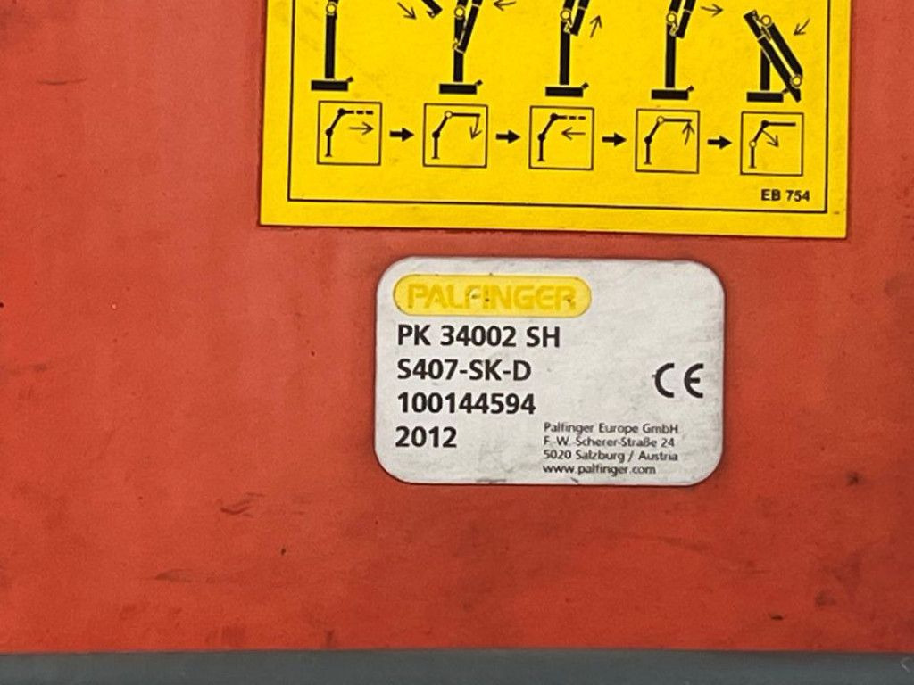 Autocarro con pianale/ Cassone fisso, Camion con gru Mercedes-Benz Actros 2541 Pritsche Heckkran Palfinger PK 34002: foto 12