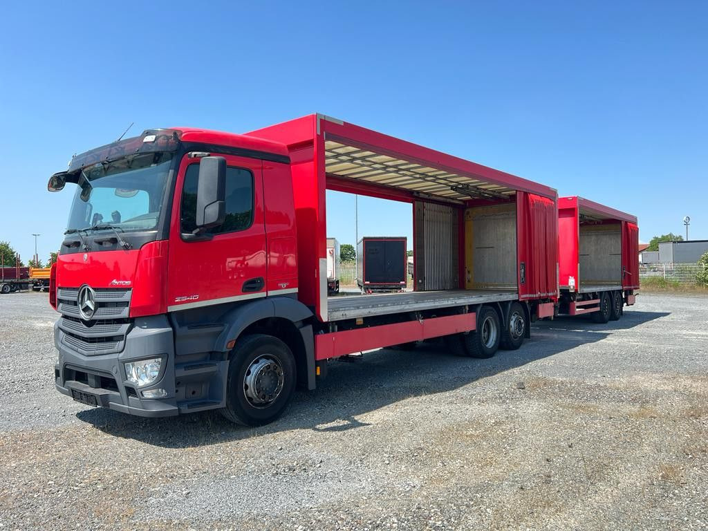 Mercedes-Benz Antos 2540 L 6x2 Pritsche LBW Getränke 8,2m, 2to - Camion centinato: foto 5 Mercedes-Benz Antos 2540 L 6x2 Pritsche LBW Getränke 8,2m, 2to - Camion centinato: foto 5