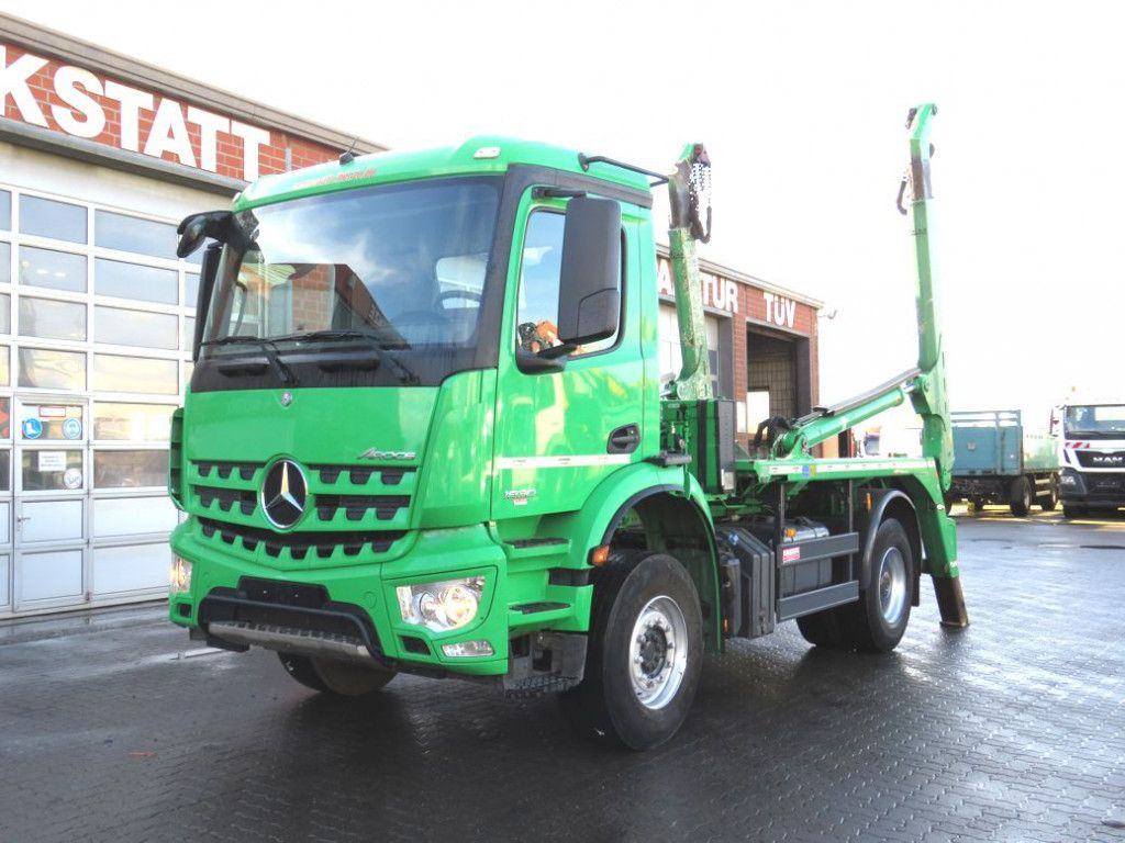 Mercedes-Benz Arocs 1830 K Absetzkipper Meiller Tele - Autocarro multibenna: foto 1 Mercedes-Benz Arocs 1830 K Absetzkipper Meiller Tele - Autocarro multibenna: foto 1