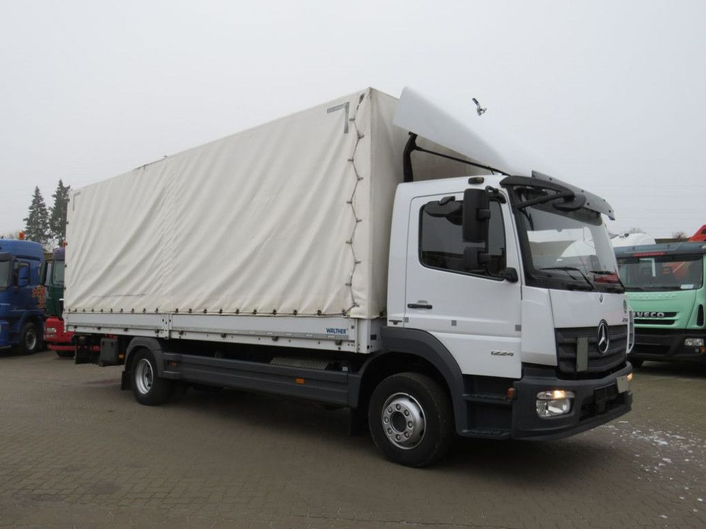 Mercedes-Benz Atego 1224 L Pritsche LBW LBW 1.5to - Camion centinato: foto 1 Mercedes-Benz Atego 1224 L Pritsche LBW LBW 1.5to - Camion centinato: foto 1