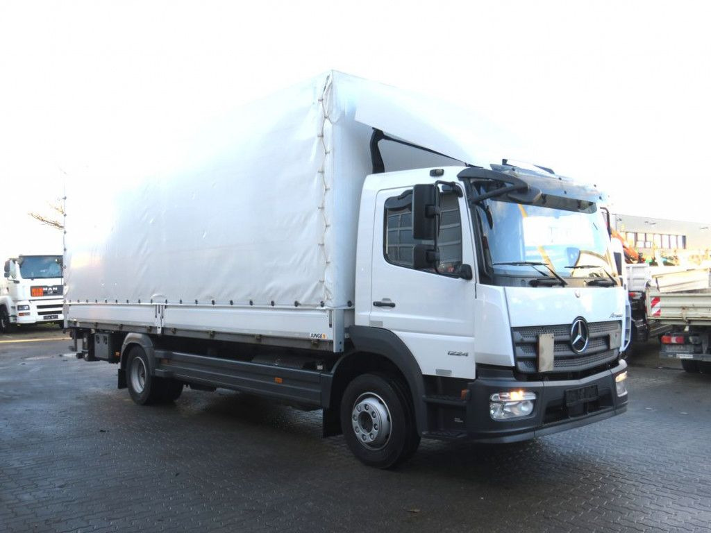 Mercedes-Benz Atego 1224 L Pritsche LBW LBW 1.5to - Autocarro con pianale/ Cassone fisso: foto 2 Mercedes-Benz Atego 1224 L Pritsche LBW LBW 1.5to - Autocarro con pianale/ Cassone fisso: foto 2