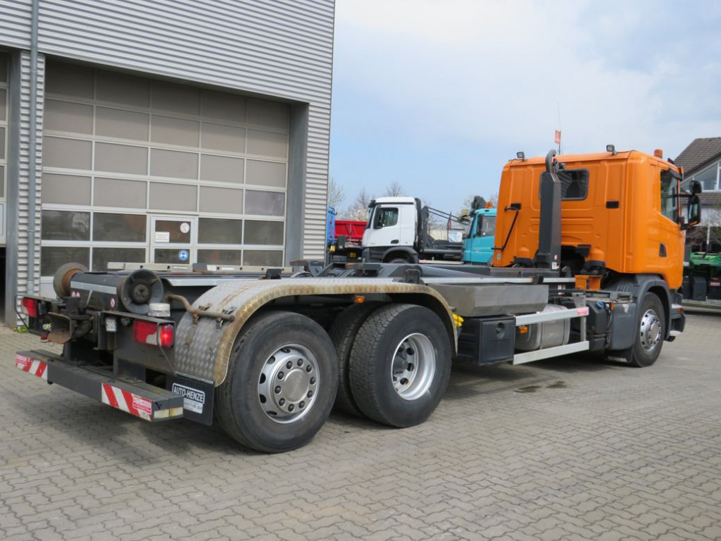 Autocarro scarrabile SCANIA (S) G 410 LB 6x2*4HNA Abrollkipper Lift+Lenkachse 289TKM: foto 10 Autocarro scarrabile SCANIA (S) G 410 LB 6x2*4HNA Abrollkipper Lift+Lenkachse 289TKM: foto 10