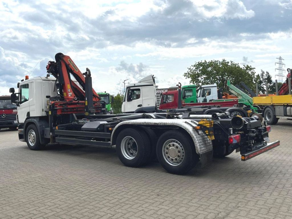 Scania P 360 6x2 Abrollkipper mit Kran Lift/Lenkachse Scania P 360 6x2 Abrollkipper mit Kran Lift/Lenkachse - Autocarro scarrabile, Camion con gru: foto 4 Scania P 360 6x2 Abrollkipper mit Kran Lift/Lenkachse Scania P 360 6x2 Abrollkipper mit Kran Lift/Lenkachse - Autocarro scarrabile, Camion con gru: foto 4