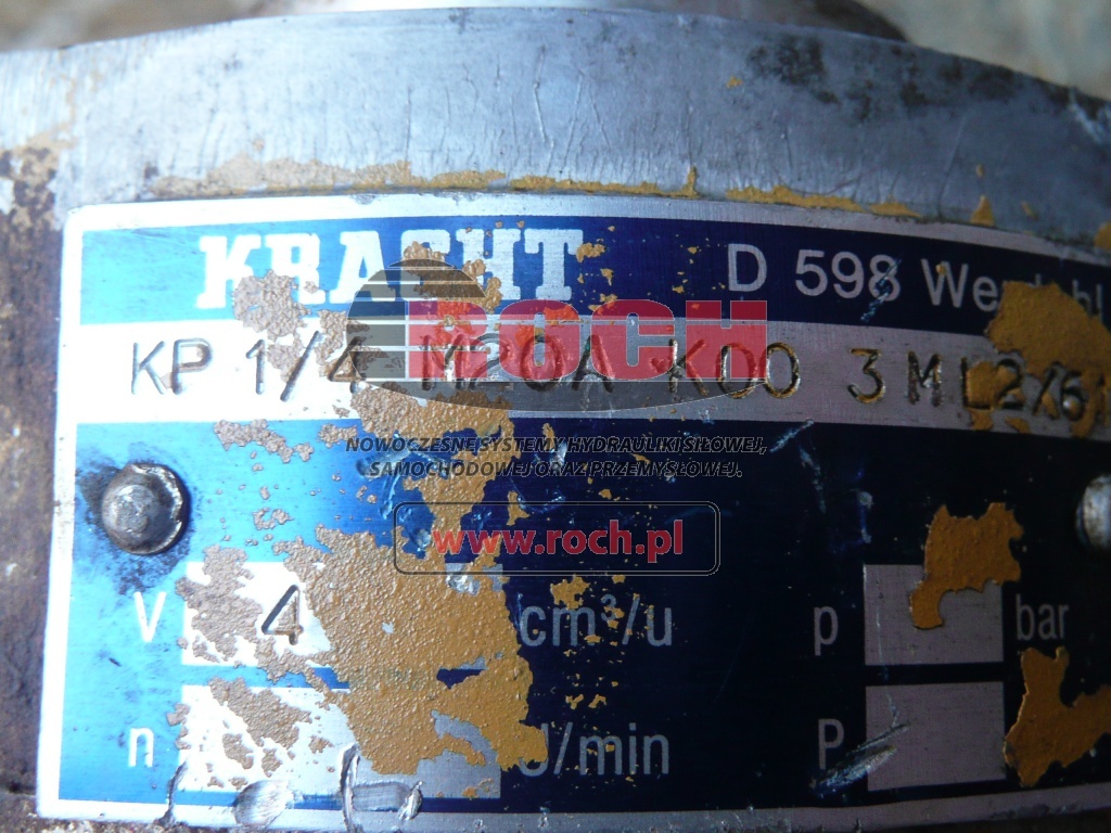 KRACHT KP1/4 M20A K00 3 ML2/61 - Pompa idraulica: foto 2 KRACHT KP1/4 M20A K00 3 ML2/61 - Pompa idraulica: foto 2