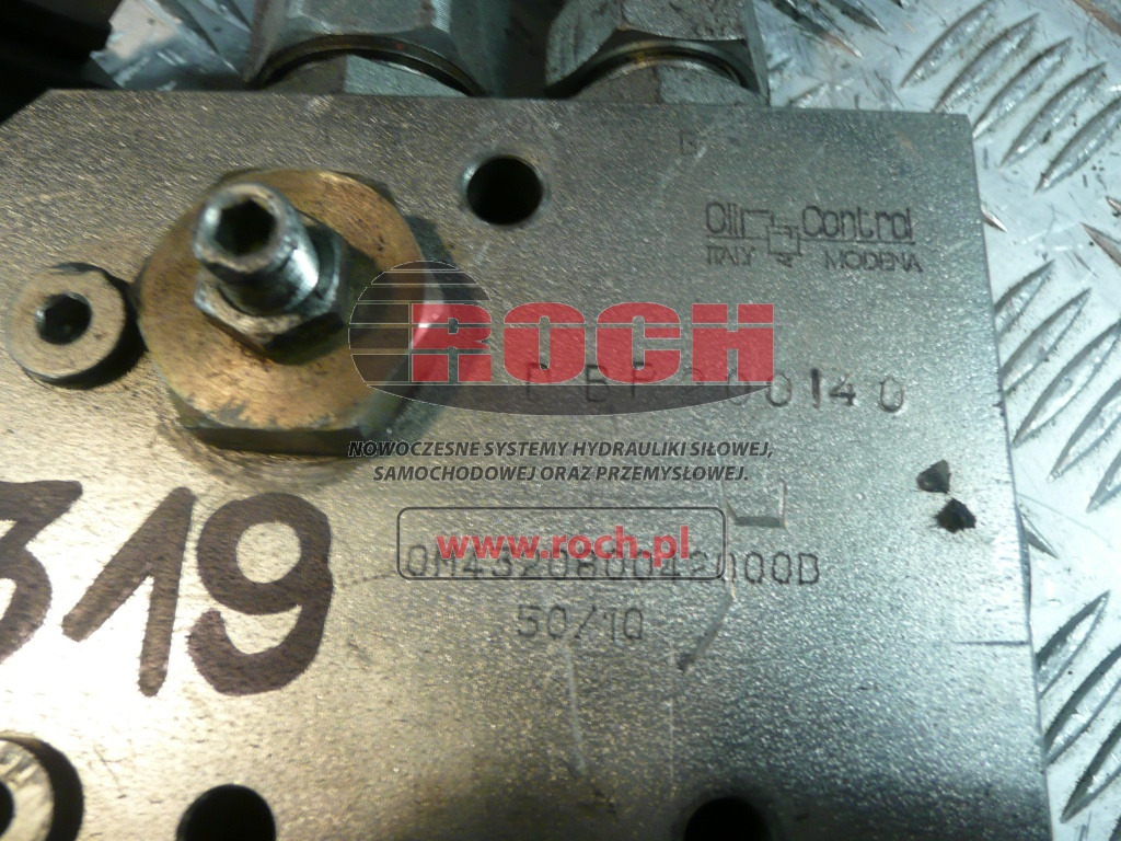 OIL CONTROL GROUP 0M4320800042000D 50/10 BP-200/40 - 1 SEKCYJNY + 24VDC CLASS F + FPR3/4-10 - Valvola idraulica: foto 2 OIL CONTROL GROUP 0M4320800042000D 50/10 BP-200/40 - 1 SEKCYJNY + 24VDC CLASS F + FPR3/4-10 - Valvola idraulica: foto 2
