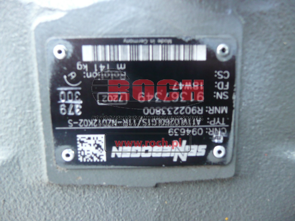 SENNEBOGEN A11VLO260LG1S/11R-NZD12K02-S 094639 + DC0S8902 ALDCO S8902AL + DC0S7532+ 2ALDC0S7532 ALDC0S7 - Pompa idraulica: foto 1 SENNEBOGEN A11VLO260LG1S/11R-NZD12K02-S 094639 + DC0S8902 ALDCO S8902AL + DC0S7532+ 2ALDC0S7532 ALDC0S7 - Pompa idraulica: foto 1