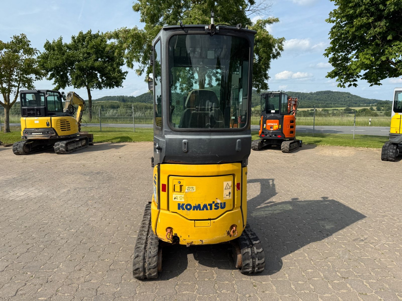 Komatsu PC 16R-3HS, Bj 17, 2210 BH, Tilt mit HS01, GL - Miniescavatore: foto 5 Komatsu PC 16R-3HS, Bj 17, 2210 BH, Tilt mit HS01, GL - Miniescavatore: foto 5