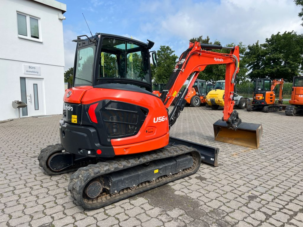 Kubota U56-5, BJ 22, 550 BH, Klima, Powertilt HS03, GL - Miniescavatore: foto 4 Kubota U56-5, BJ 22, 550 BH, Klima, Powertilt HS03, GL - Miniescavatore: foto 4