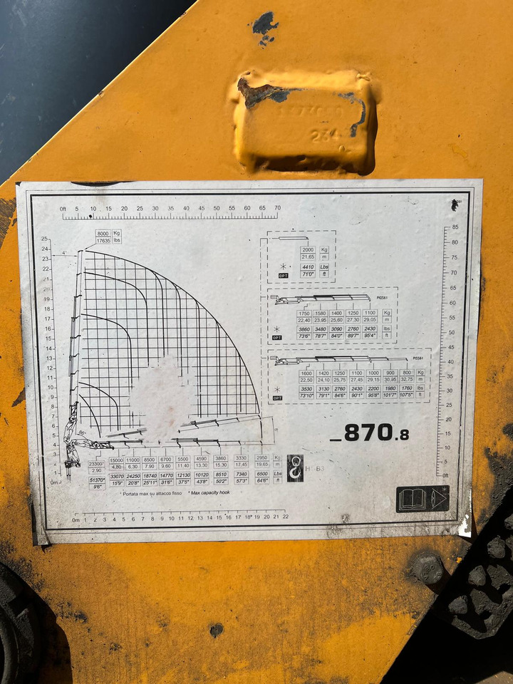 MAN TGS 41.440 Hiab Palfinger Fassi Copma 870 - Camion con gru: foto 5 MAN TGS 41.440 Hiab Palfinger Fassi Copma 870 - Camion con gru: foto 5