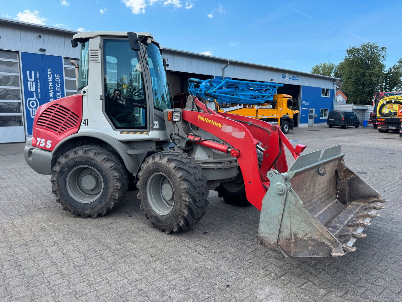Atlas Radlader AR 75 S Neues Motor mit ca. 60 Stunden - Pala gommata: foto 1 Atlas Radlader AR 75 S Neues Motor mit ca. 60 Stunden - Pala gommata: foto 1