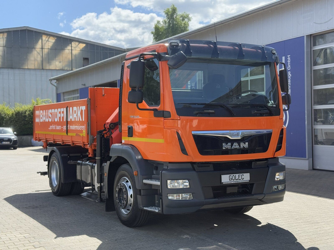 MAN TGM 18.340 4x2 Euro 6 Kipper Kran PK8501K - Autocarro ribaltabile, Camion con gru: foto 1 MAN TGM 18.340 4x2 Euro 6 Kipper Kran PK8501K - Autocarro ribaltabile, Camion con gru: foto 1
