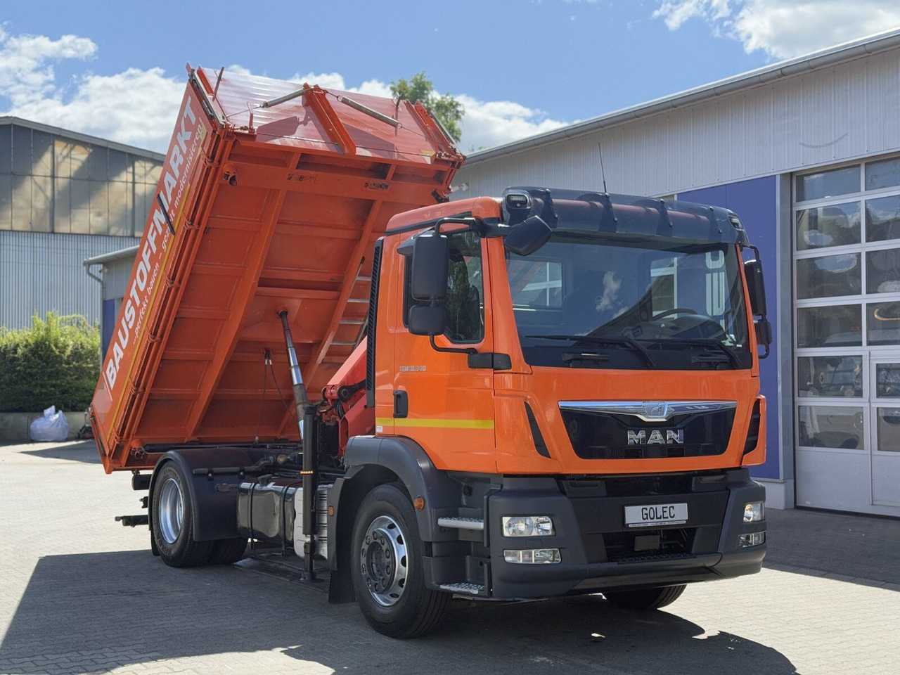 MAN TGM 18.340 4x2 Euro 6 Kipper Kran PK8501K - Autocarro ribaltabile, Camion con gru: foto 2 MAN TGM 18.340 4x2 Euro 6 Kipper Kran PK8501K - Autocarro ribaltabile, Camion con gru: foto 2