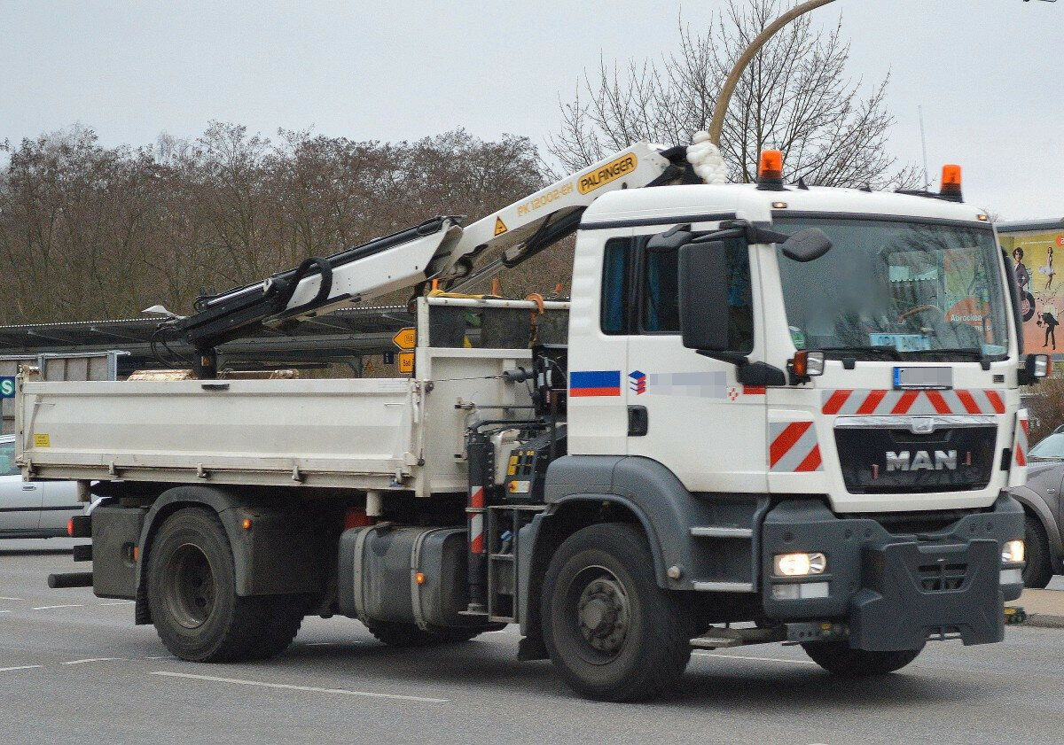 MAN TGS 18.480 4x4H Winter. Kipper Kran PALFINGER 12 - Autocarro ribaltabile, Camion con gru: foto 1 MAN TGS 18.480 4x4H Winter. Kipper Kran PALFINGER 12 - Autocarro ribaltabile, Camion con gru: foto 1