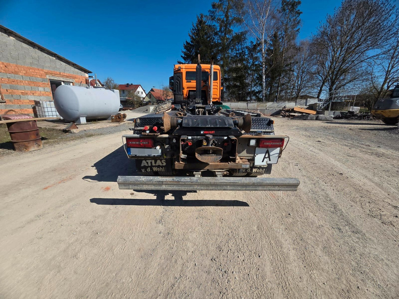 MAN TGS 26.500 6x6H Abrollkipper HIAB - Autocarro scarrabile, Camion con gru: foto 3 MAN TGS 26.500 6x6H Abrollkipper HIAB - Autocarro scarrabile, Camion con gru: foto 3