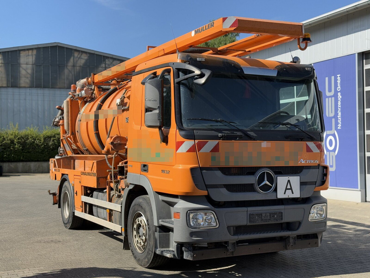 Mercedes-Benz ACTROS 1832 L Kanalreiniger MÜLLER 10.000 L - Autospurgo: foto 1 Mercedes-Benz ACTROS 1832 L Kanalreiniger MÜLLER 10.000 L - Autospurgo: foto 1