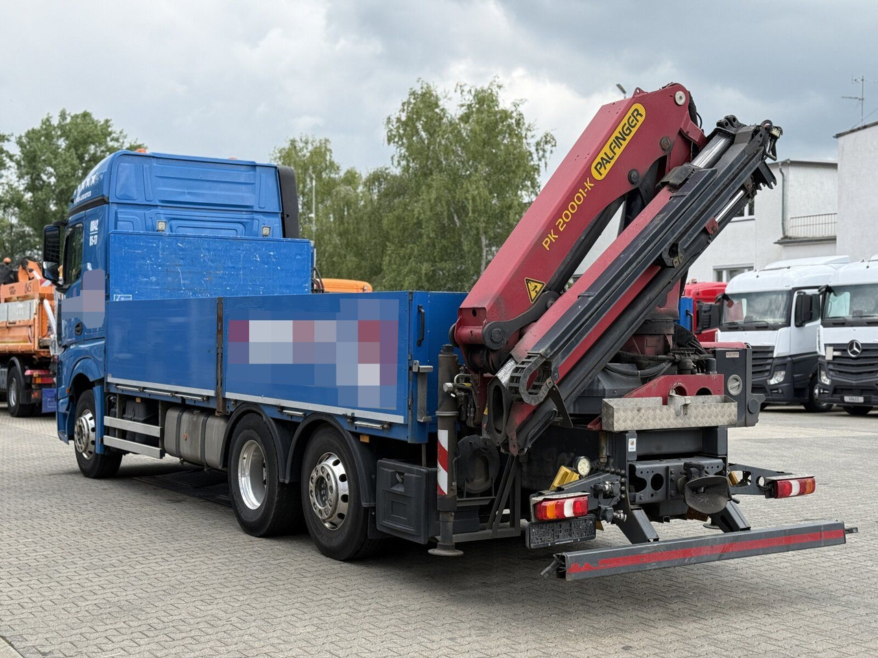 Mercedes-Benz ACTROS 2545 6x2 Pritsche Kran Palfinger PK20001K - Camion con gru: foto 5 Mercedes-Benz ACTROS 2545 6x2 Pritsche Kran Palfinger PK20001K - Camion con gru: foto 5
