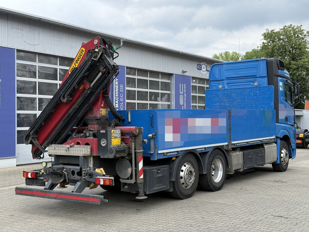 Mercedes-Benz ACTROS 2545 6x2 Pritsche Kran Palfinger PK20001K - Camion con gru: foto 3 Mercedes-Benz ACTROS 2545 6x2 Pritsche Kran Palfinger PK20001K - Camion con gru: foto 3