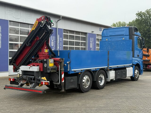 Camion con gru Mercedes-Benz ACTROS 2545 6x2 Pritsche Kran Palfinger PK20001K: foto 9 Camion con gru Mercedes-Benz ACTROS 2545 6x2 Pritsche Kran Palfinger PK20001K: foto 9