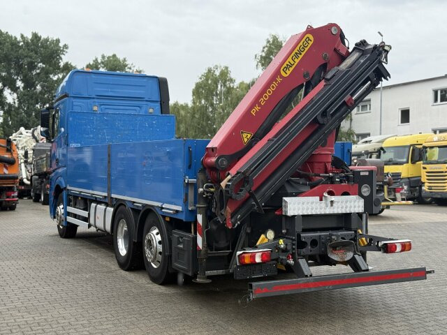 Camion con gru Mercedes-Benz ACTROS 2545 6x2 Pritsche Kran Palfinger PK20001K: foto 11 Camion con gru Mercedes-Benz ACTROS 2545 6x2 Pritsche Kran Palfinger PK20001K: foto 11