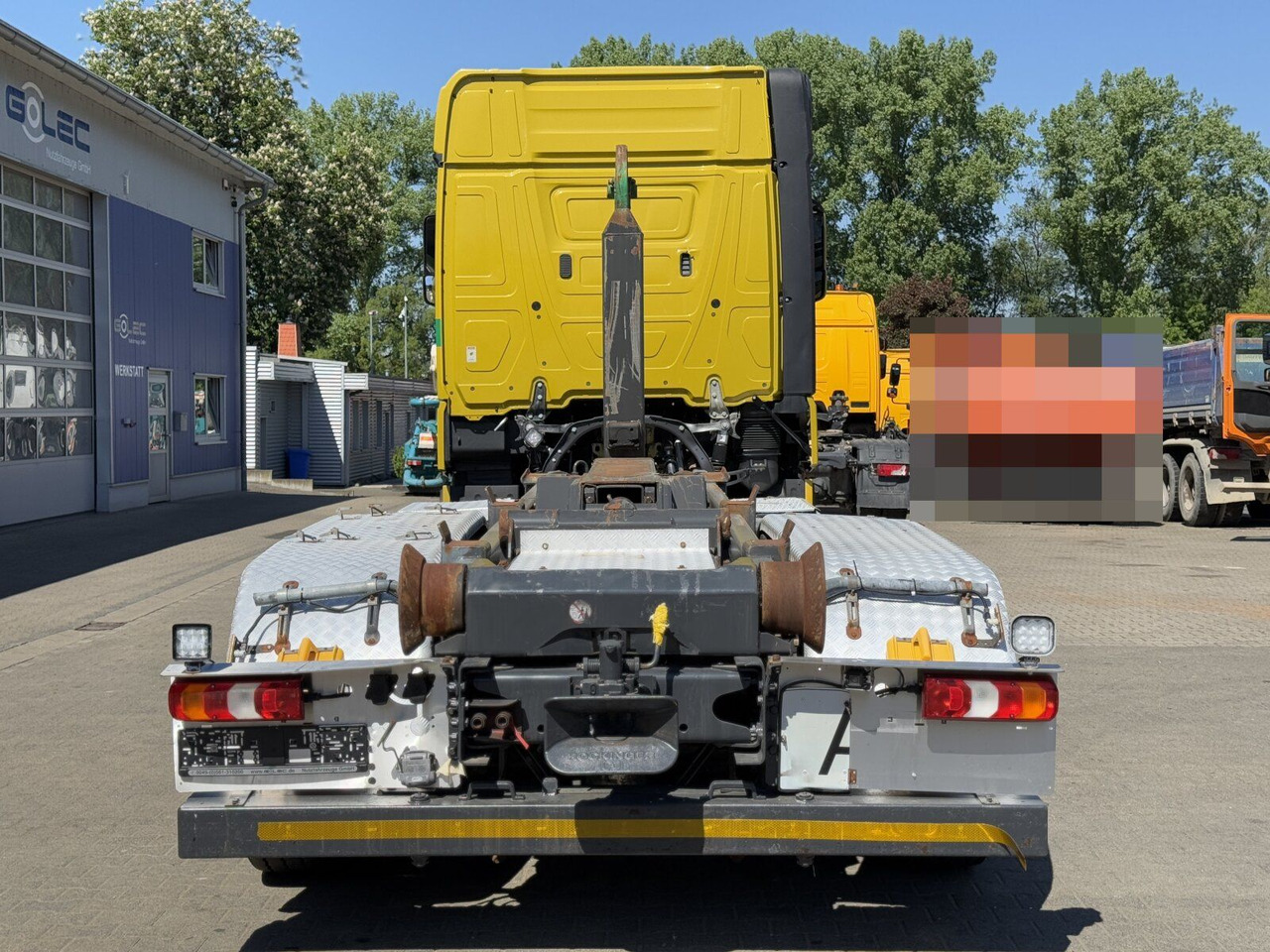 Mercedes-Benz ACTROS 2558 6x2 Abrollkipper *Lenkachse Retarder - Autocarro scarrabile: foto 4 Mercedes-Benz ACTROS 2558 6x2 Abrollkipper *Lenkachse Retarder - Autocarro scarrabile: foto 4