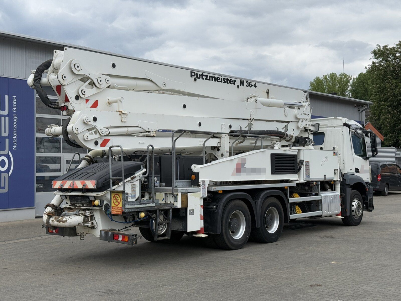 Mercedes-Benz AROCS 2840 6x4 Betonp. Putzmeister BSF36-4.16HLS - Pompa autocarrata: foto 4 Mercedes-Benz AROCS 2840 6x4 Betonp. Putzmeister BSF36-4.16HLS - Pompa autocarrata: foto 4