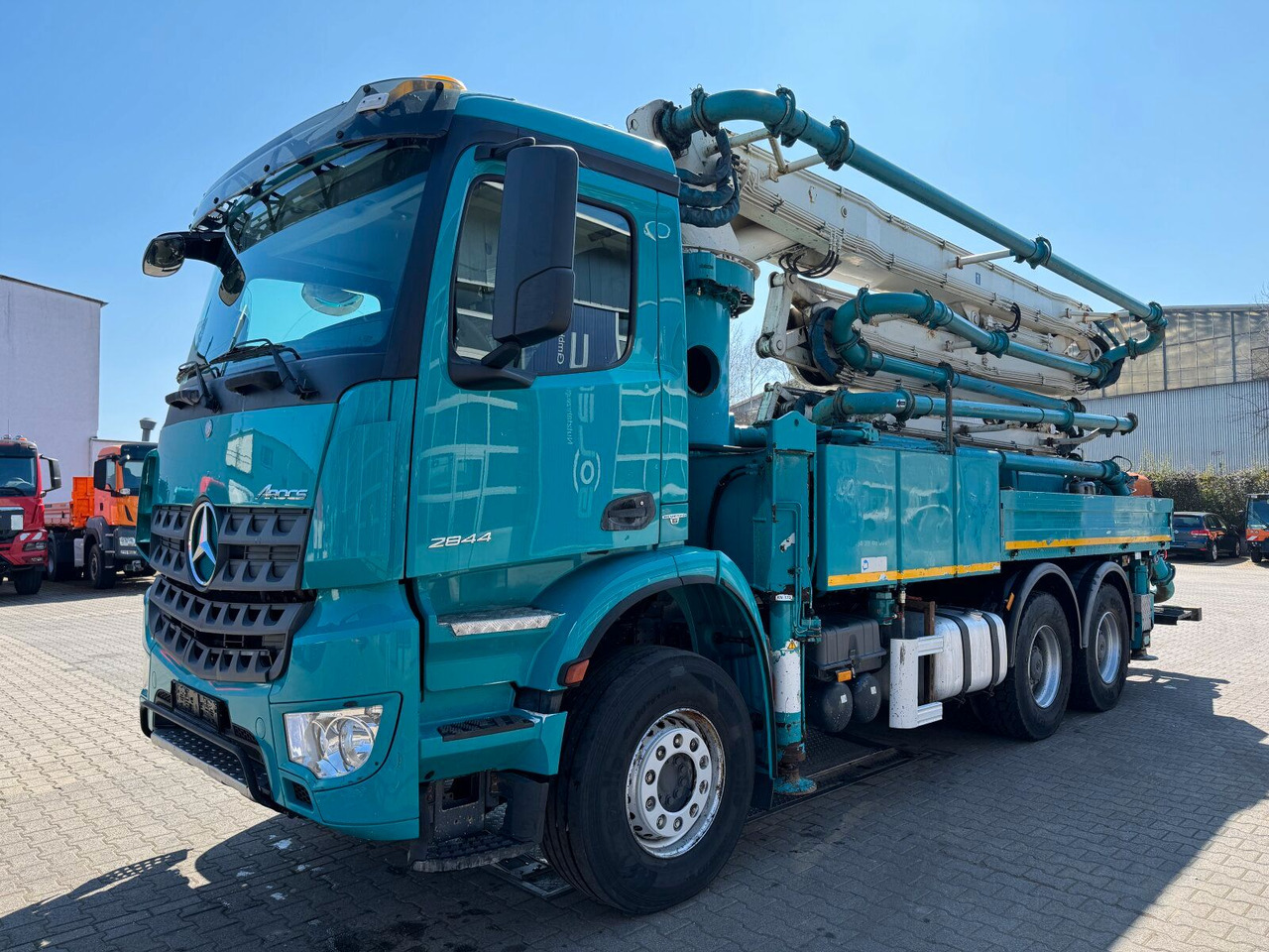 Mercedes-Benz AROCS 2844 6x4 Euro 6 Betonpumpe SERMAC 5Z33 - Pompa autocarrata: foto 2 Mercedes-Benz AROCS 2844 6x4 Euro 6 Betonpumpe SERMAC 5Z33 - Pompa autocarrata: foto 2
