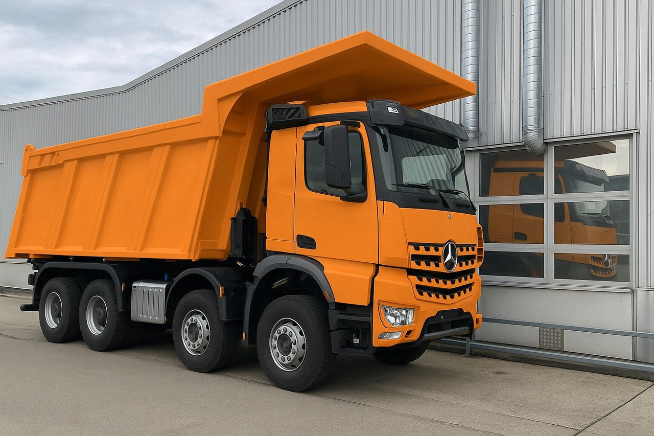 Mercedes-Benz AROCS 4851 8x6 Euro 6 Muldenkipper MEILLER 27 m³ - Autocarro ribaltabile: foto 1 Mercedes-Benz AROCS 4851 8x6 Euro 6 Muldenkipper MEILLER 27 m³ - Autocarro ribaltabile: foto 1