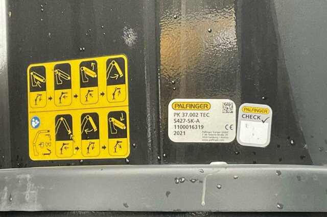 Mercedes-Benz Arocs 3253 8x4 Abrollkipper Kran Palfinger 37002 - Autocarro scarrabile, Camion con gru: foto 4 Mercedes-Benz Arocs 3253 8x4 Abrollkipper Kran Palfinger 37002 - Autocarro scarrabile, Camion con gru: foto 4