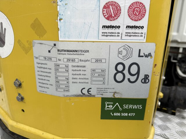 Nissan Cabstar 4x2 Ruthmann Steiger TB 270 - Piattaforma autocarrata: foto 4 Nissan Cabstar 4x2 Ruthmann Steiger TB 270 - Piattaforma autocarrata: foto 4