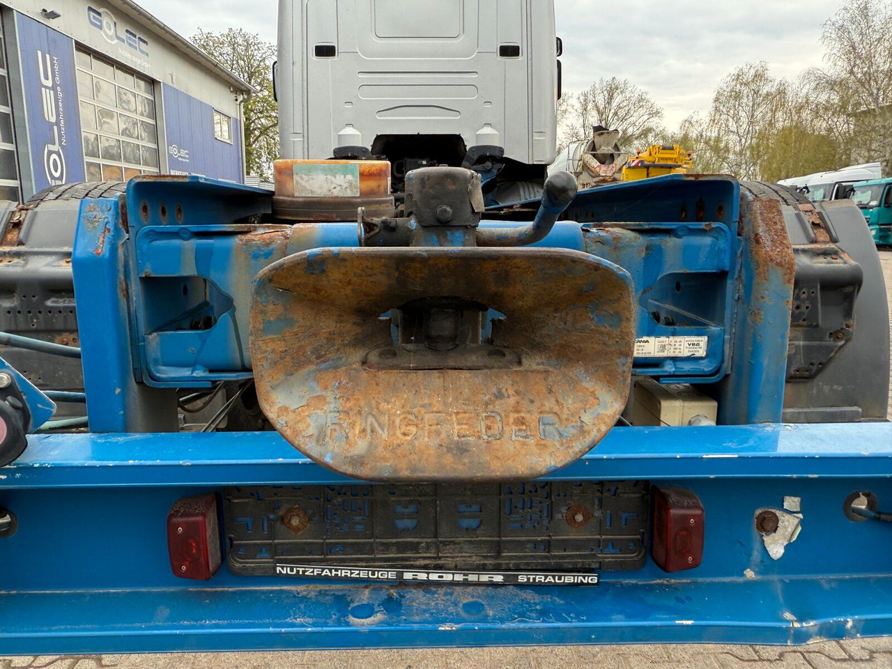 Autocarro telaio Scania R 420 Tankwagen ADR Fahrgestell Retarder Volluft: foto 7