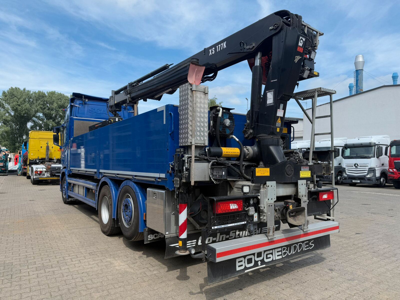 Scania R500 6x2 Pritsche mit Kran HIAB 177K PRO Scania R500 6x2 Pritsche mit Kran HIAB 177K PRO - Autocarro con pianale/ Cassone fisso, Camion con gru: foto 5 Scania R500 6x2 Pritsche mit Kran HIAB 177K PRO Scania R500 6x2 Pritsche mit Kran HIAB 177K PRO - Autocarro con pianale/ Cassone fisso, Camion con gru: foto 5