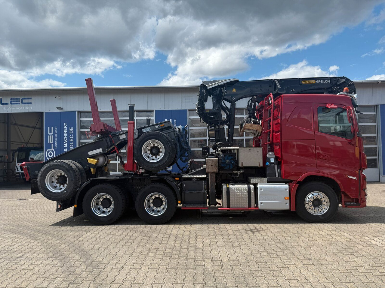 Volvo FH 540 6x4 Langholztransporter Kran + Anhänger - Camion trasporto legname, Camion con gru: foto 2 Volvo FH 540 6x4 Langholztransporter Kran + Anhänger - Camion trasporto legname, Camion con gru: foto 2