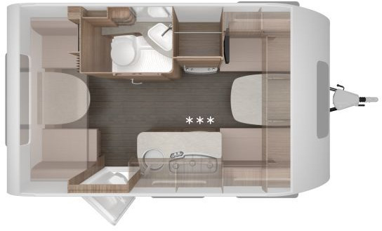 Knaus Sport 400 LK Silver Selection Auflastung 1500 - Caravan: foto 2 Knaus Sport 400 LK Silver Selection Auflastung 1500 - Caravan: foto 2