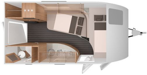 Knaus Sport&Fun 480 QL Black Selection Auflastung 1700 - Caravan: foto 3 Knaus Sport&Fun 480 QL Black Selection Auflastung 1700 - Caravan: foto 3