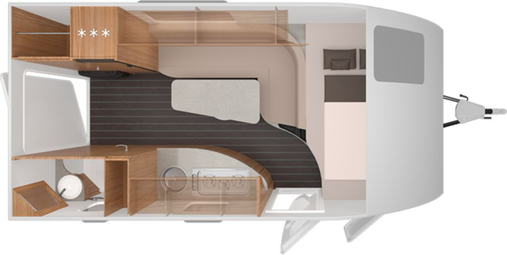 Knaus Sport&Fun 480 QL Black Selection Dachklima - Caravan: foto 2 Knaus Sport&Fun 480 QL Black Selection Dachklima - Caravan: foto 2