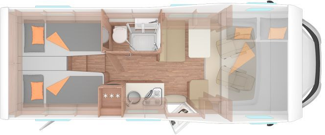 Weinsberg CaraHome 650 MEG Stylingpaket Alu - Camper mansardato: foto 2 Weinsberg CaraHome 650 MEG Stylingpaket Alu - Camper mansardato: foto 2