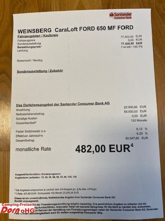Weinsberg CaraLoft 650 MF Automatikgetriebe Weinsberg CaraLoft 650 MF Automatikgetriebe - Camper profilato: foto 3 Weinsberg CaraLoft 650 MF Automatikgetriebe Weinsberg CaraLoft 650 MF Automatikgetriebe - Camper profilato: foto 3