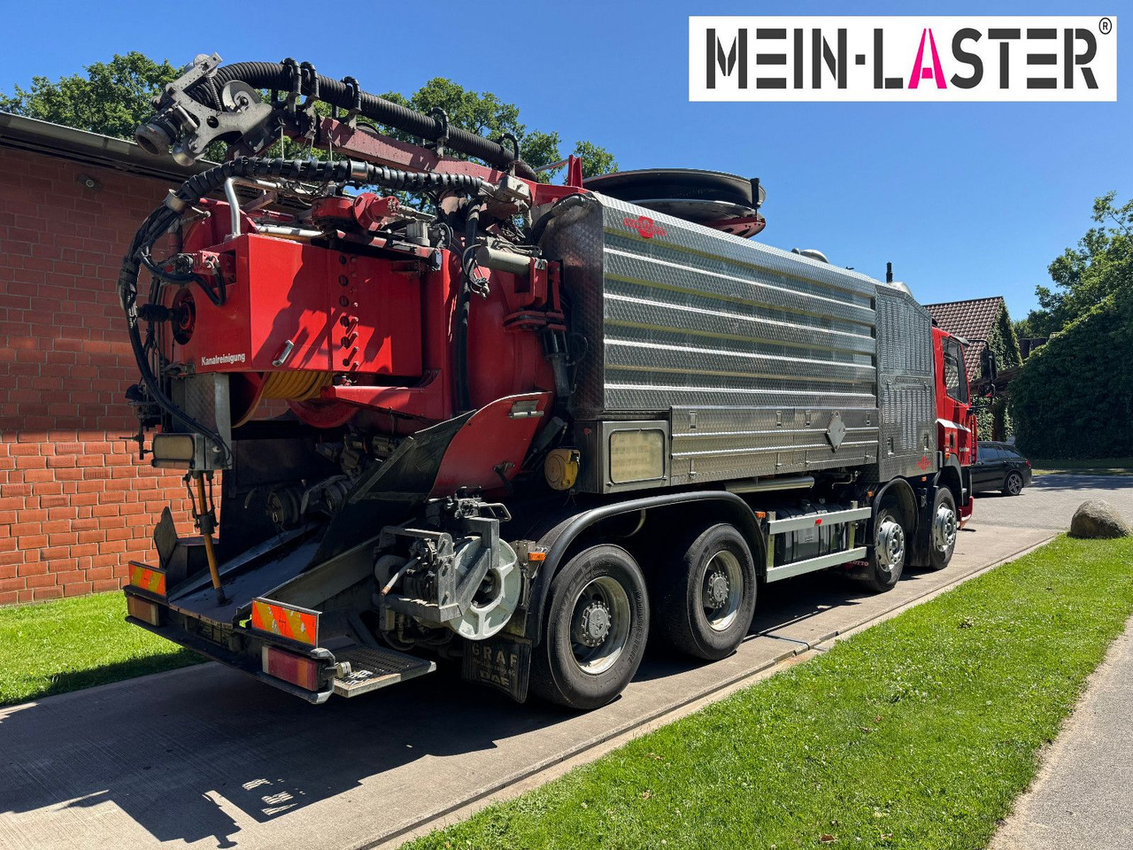 DAF Saug/Spülkombi Cappellotto Wittig/Uraca - Autospurgo: foto 4 DAF Saug/Spülkombi Cappellotto Wittig/Uraca - Autospurgo: foto 4