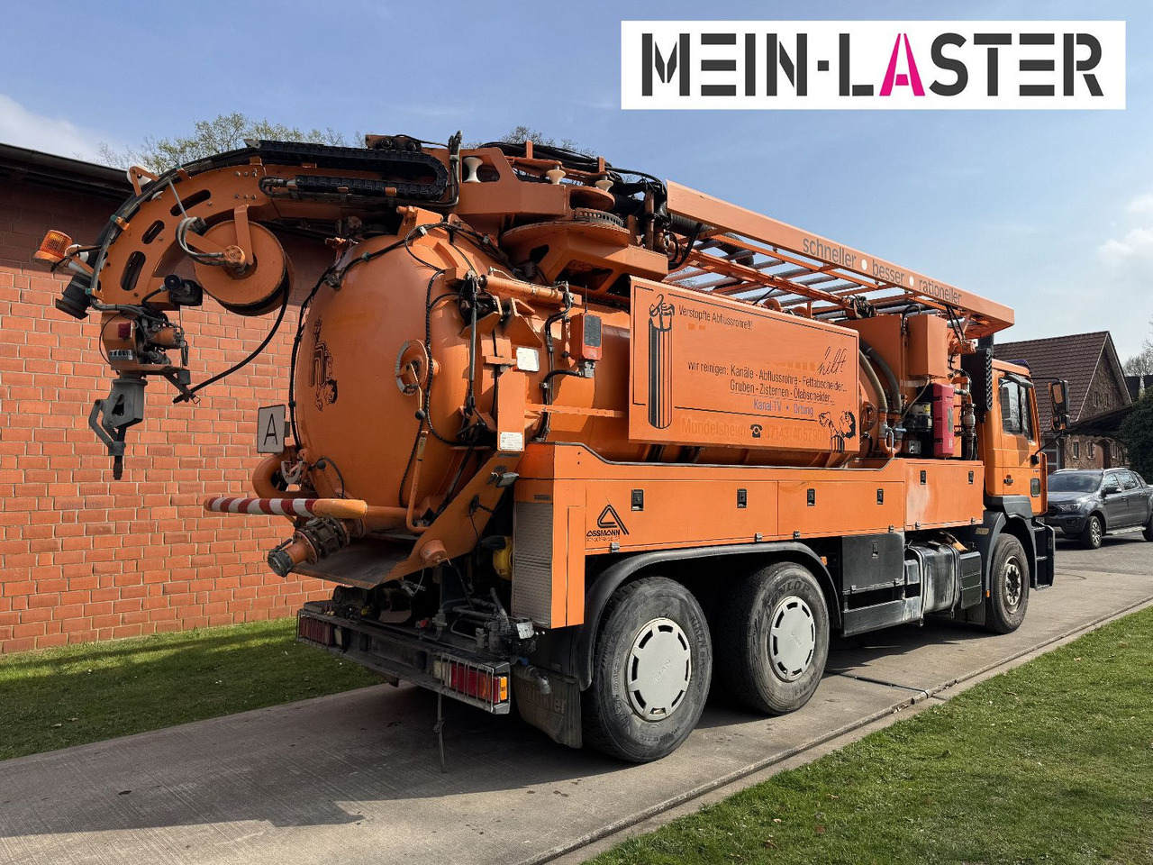 MAN FE 410 Assmann Saug HD Spüler Recycling + FB. - Autospurgo: foto 5 MAN FE 410 Assmann Saug HD Spüler Recycling + FB. - Autospurgo: foto 5